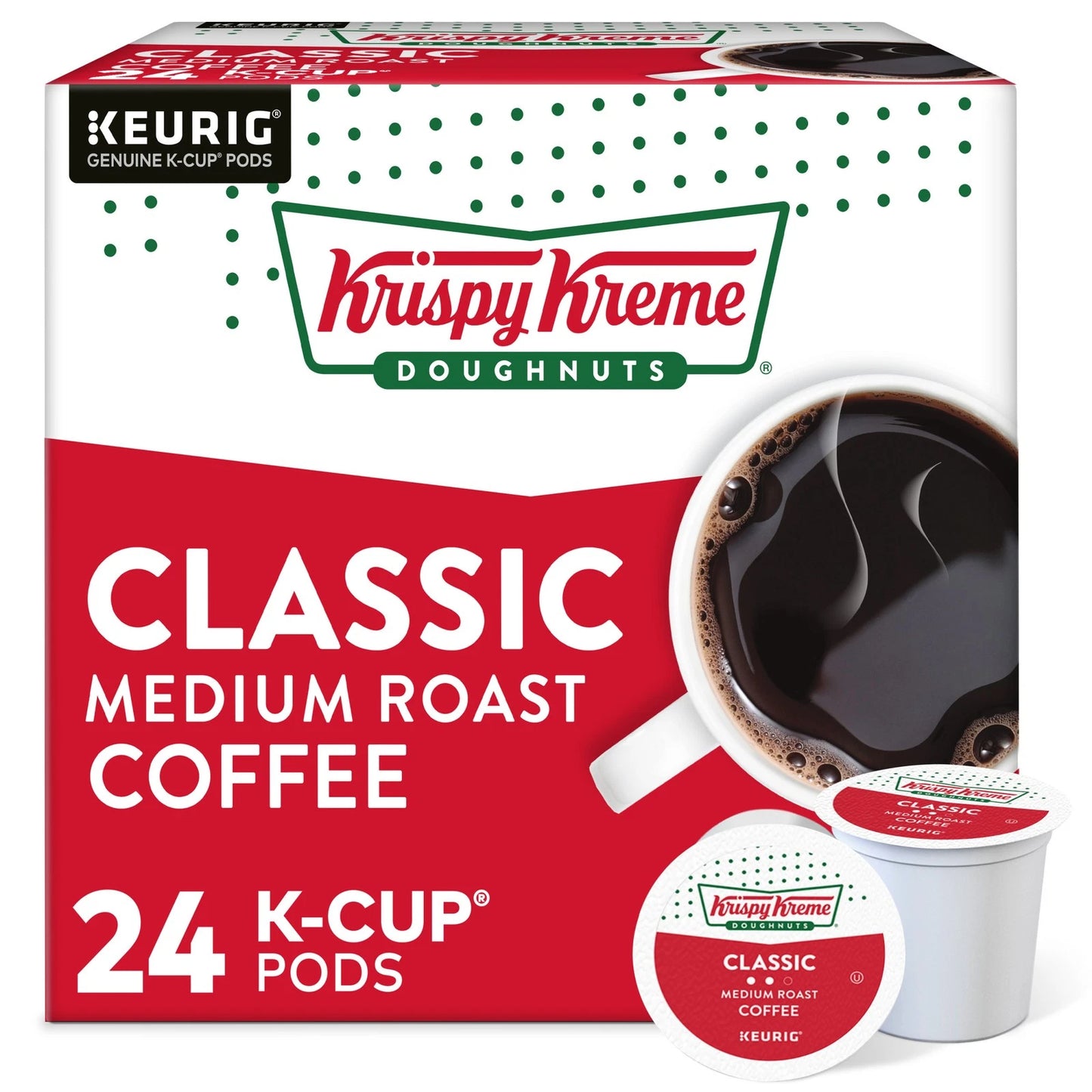 Krispy Kreme Classic Coffee K-cups