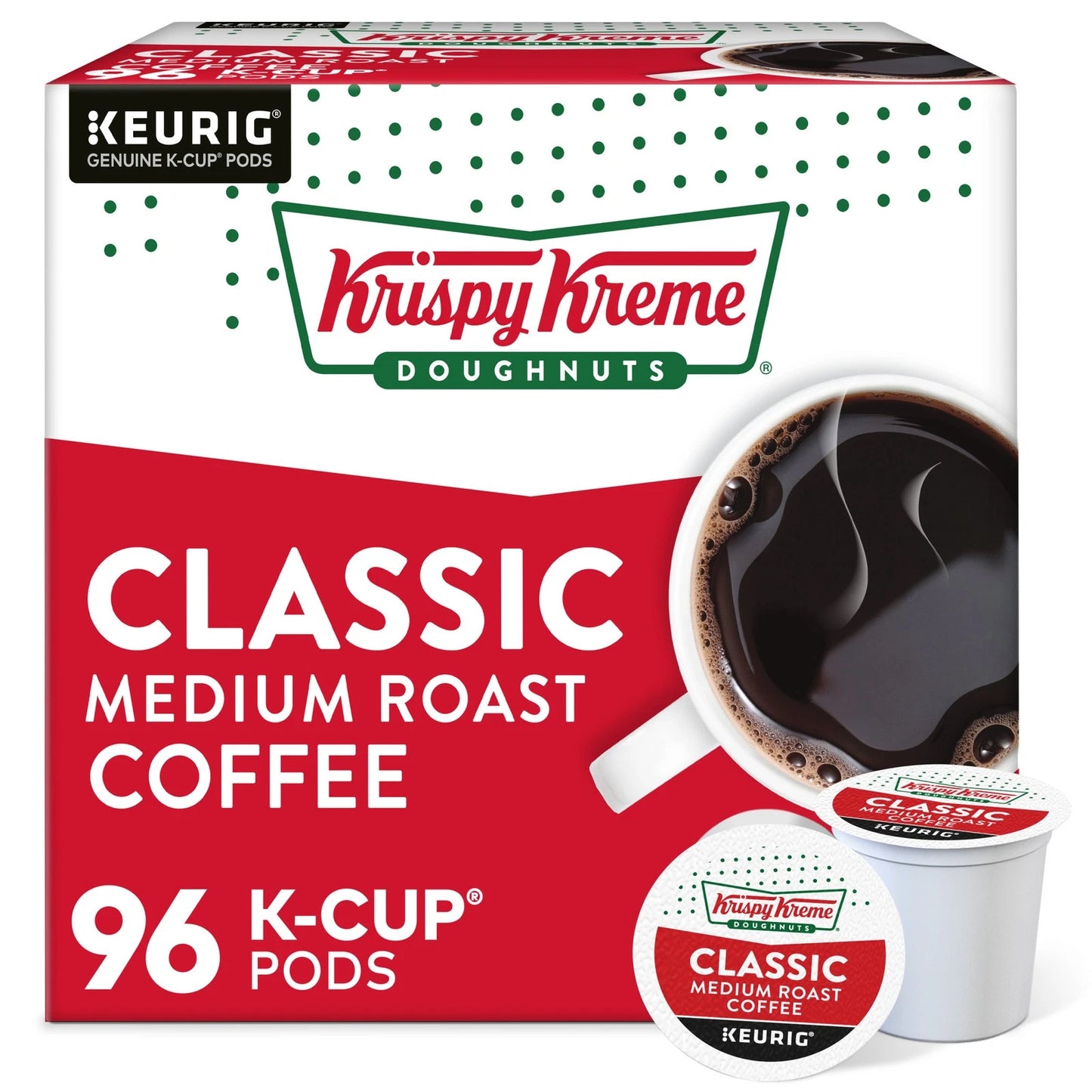 Krispy Kreme Classic Coffee K-cups
