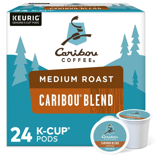 Caribou Blend Medium Roast Coffee K-cups