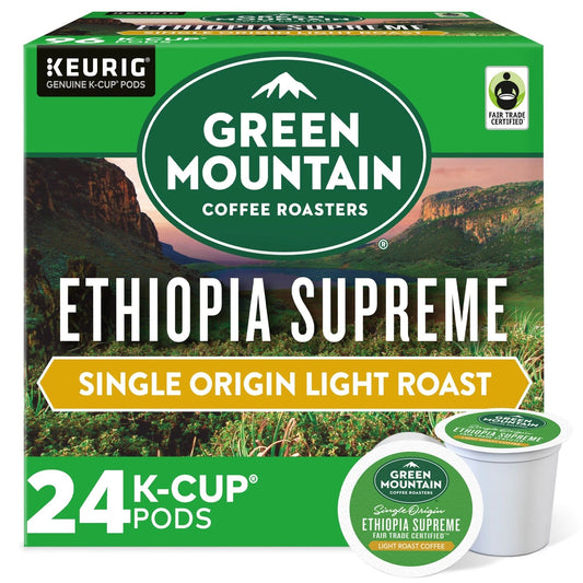 Green Mountain Ethiopia Supreme K-Cup Pods for Keurig