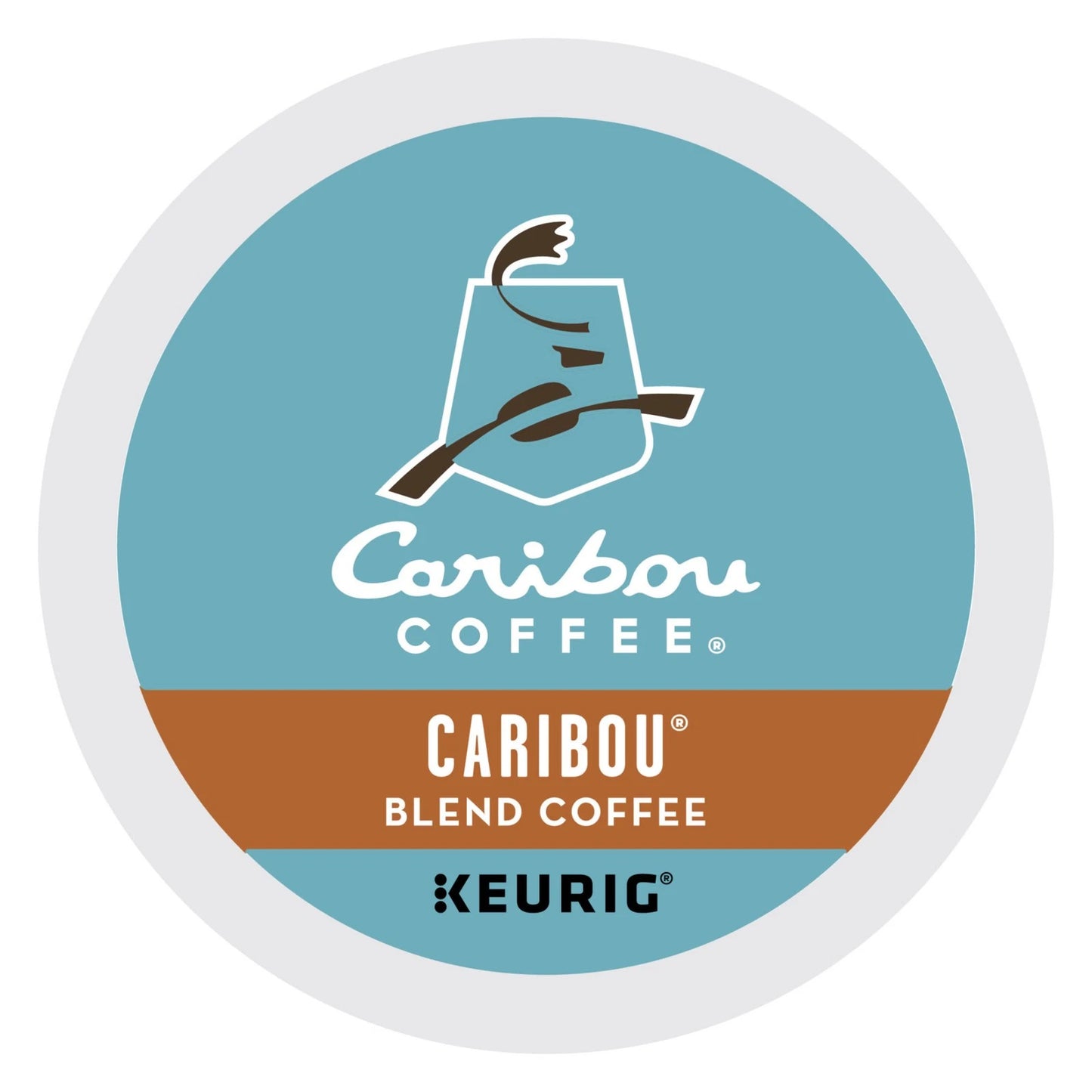 Caribou Blend Keurig K-Cups Bulk Box 96ct
