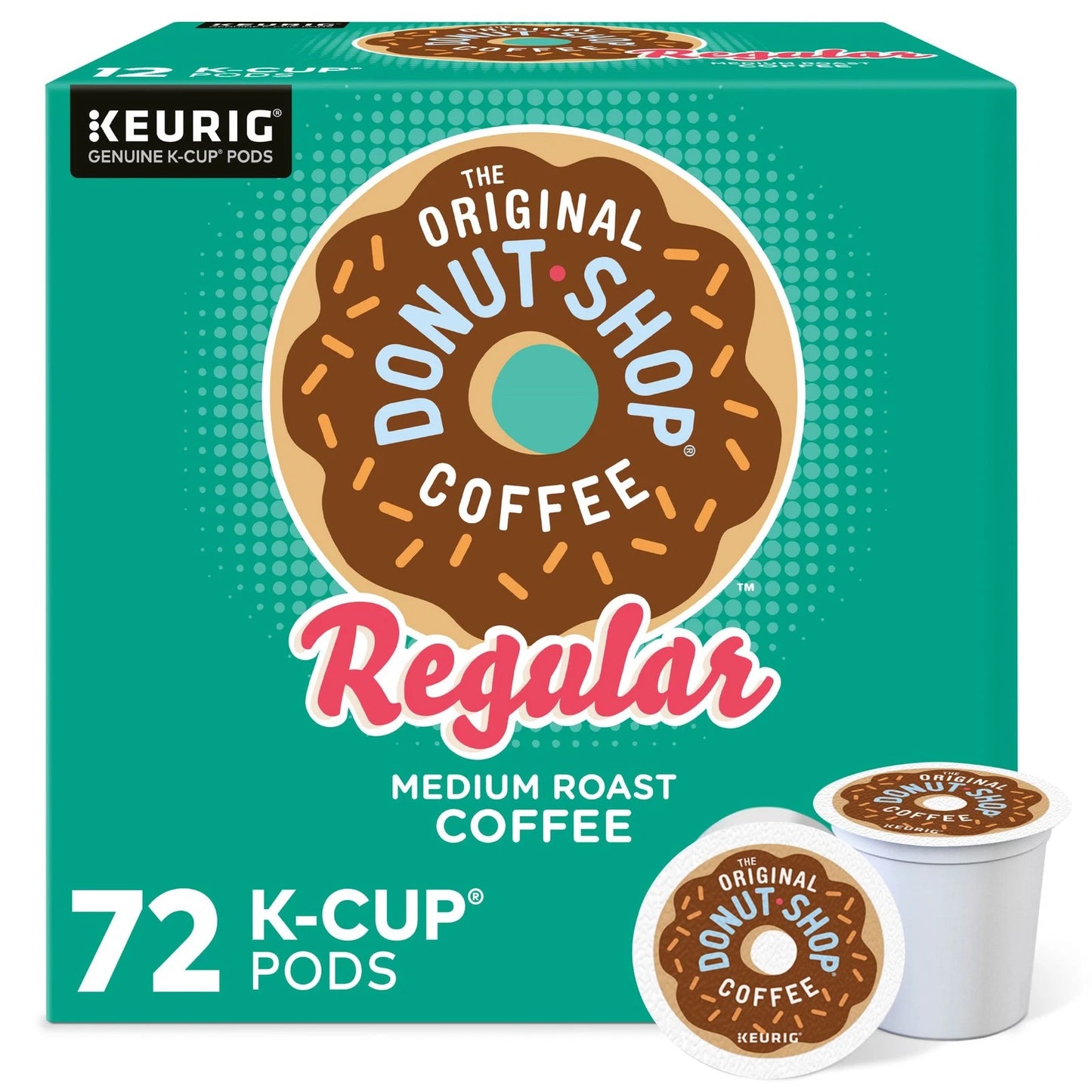 The Original Donut Shop Regular 72ct Box K-cups