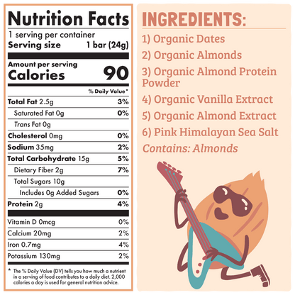 Skout Organic Almond Cookie Kids Bar