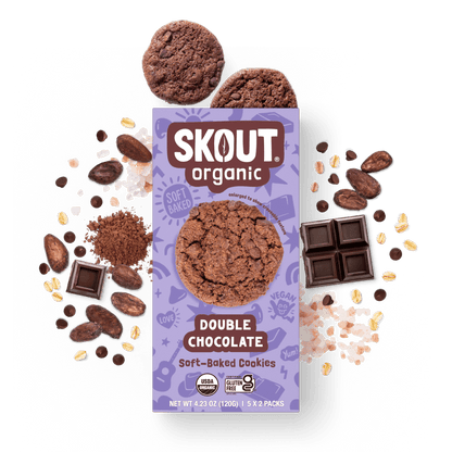 Skout Organic Double Chocolate Soft Baked Cookies