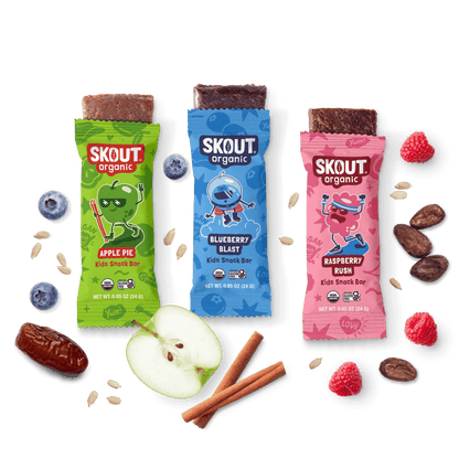 Skout Organic Kids Fruit Bar Variety Pack