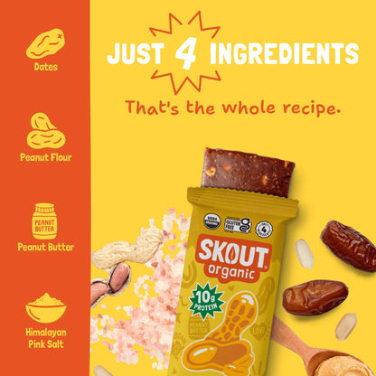 Skout Organic Peanut Butter Protein Bar