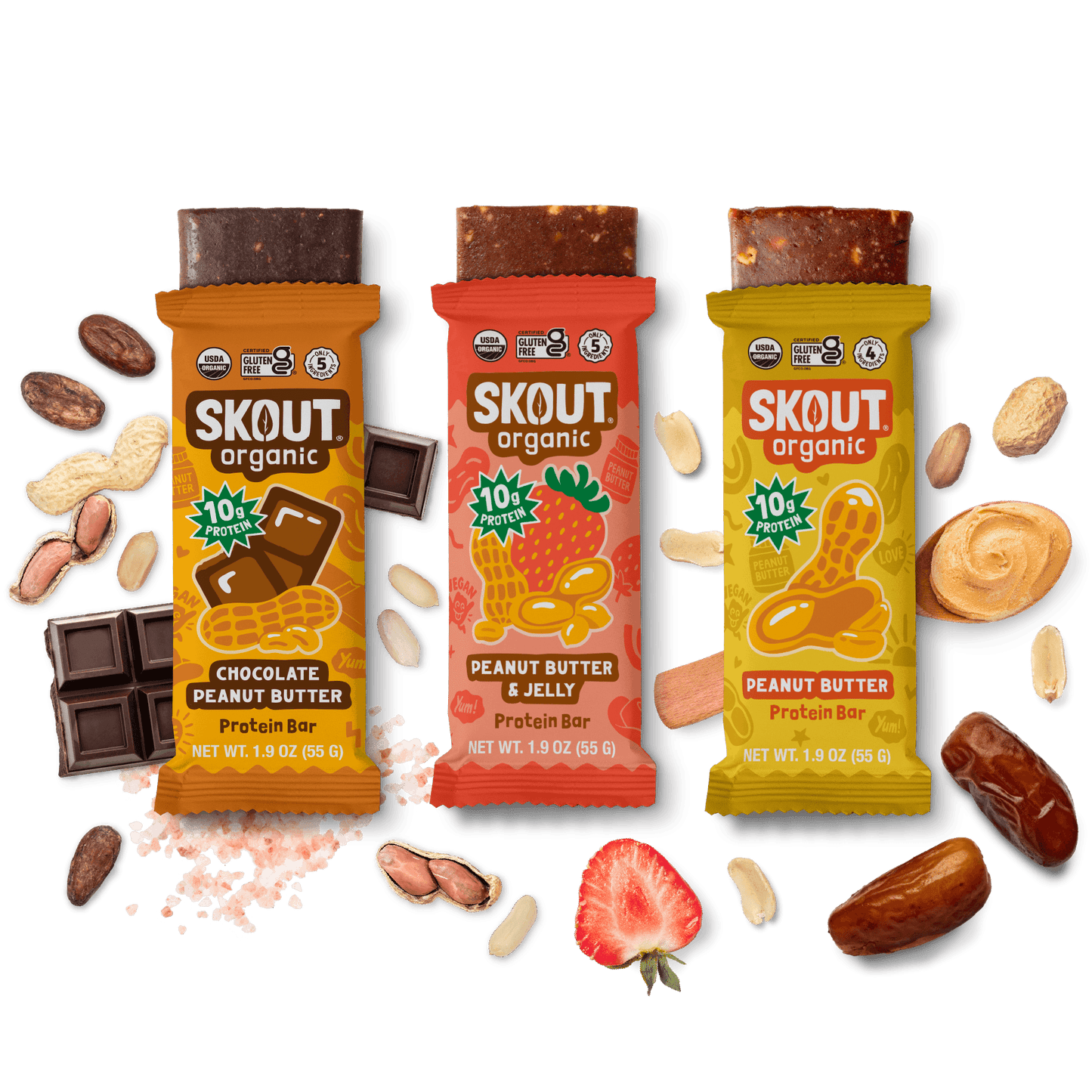 Skout Organic Protein Bar Sample Pack