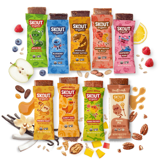 Skout Organic Small Batch Kids Bar Variety Pack - 36 Pack