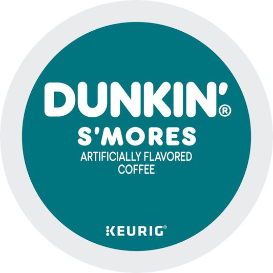 Dunkin S'mores K-Cup Coffee Pods for Keurig Brewers