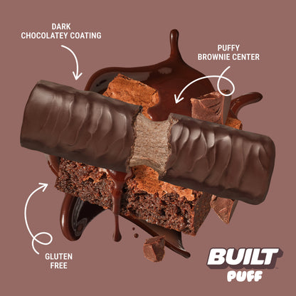 Built Puff Protein Bars – Brownie Batter Flavor