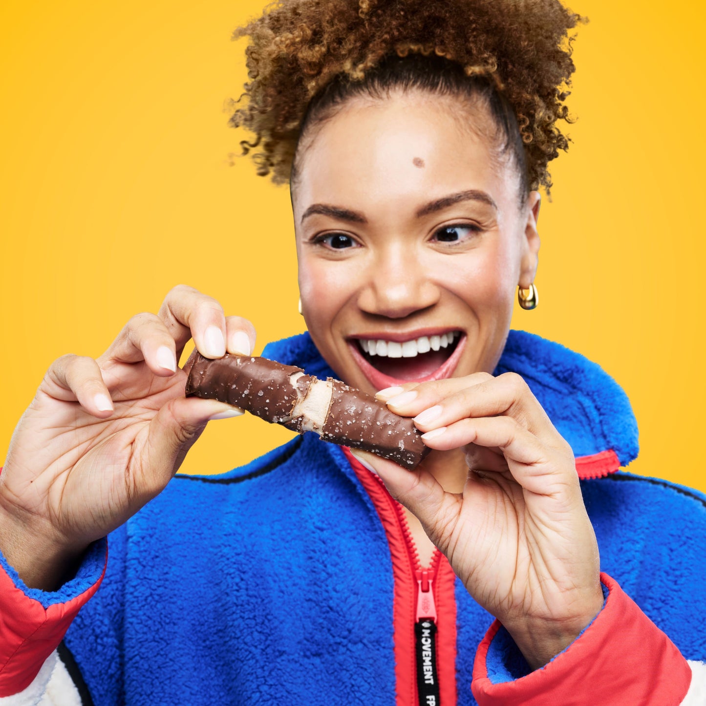 Built Salted Caramel Puff Protein Bar | High Protein Low Sugar Snack