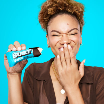Coconut Puff Protein Bar | Built High Protein Snack