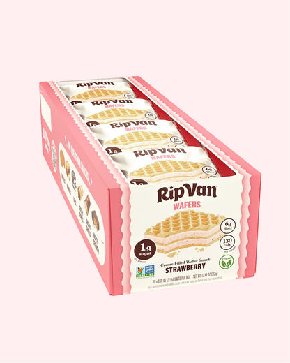 Rip Van Strawberry Low Sugar Wafer Cookies