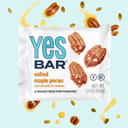 Yes Bar Salted Maple Pecan Six Pack