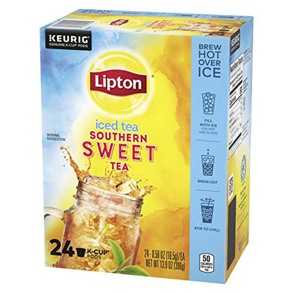 Lipton Iced Tea K-Cup Pods, Southern Sweet Black Tea