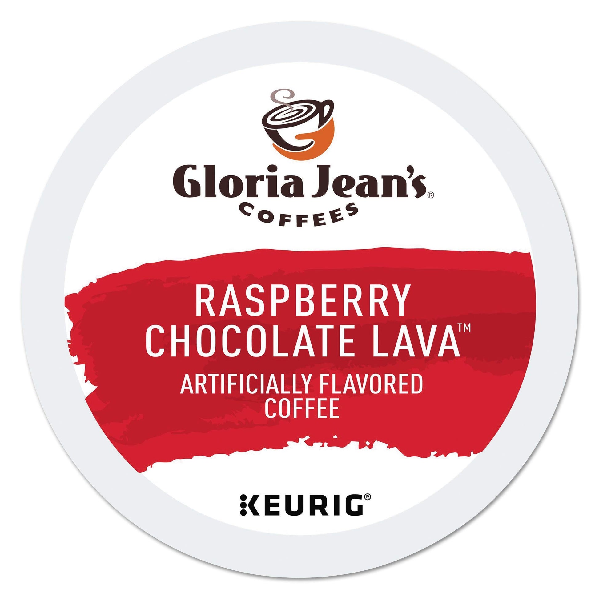 gloria jean's raspberry chocolate lava