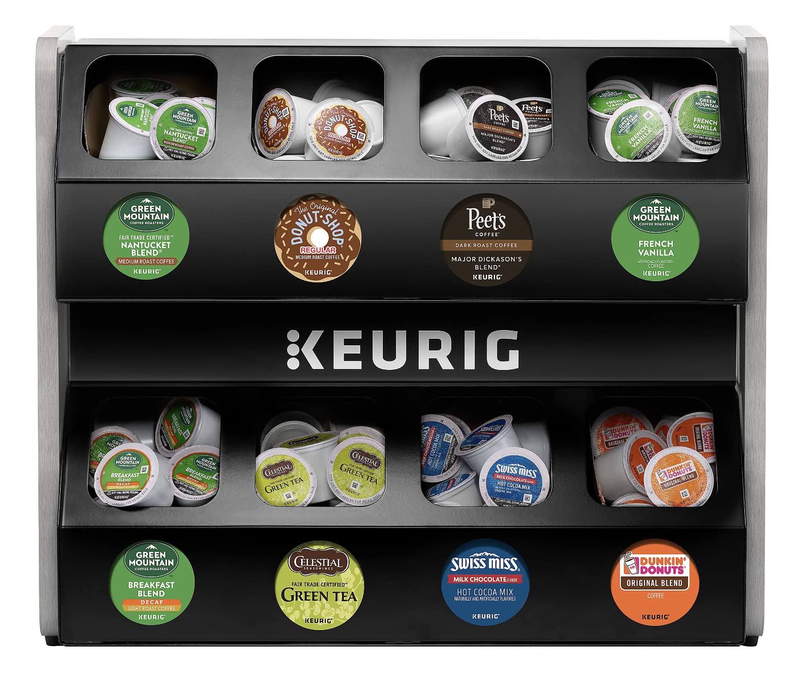 Keurig Premium K-Cup Storage Rack - 8 Sleeve Capacity - KupofK Coffee